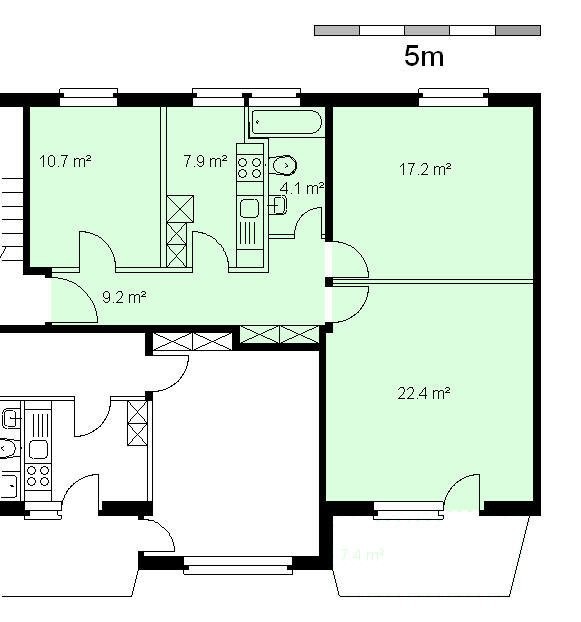 Appartamento di 3 locali, foto 7 di 7