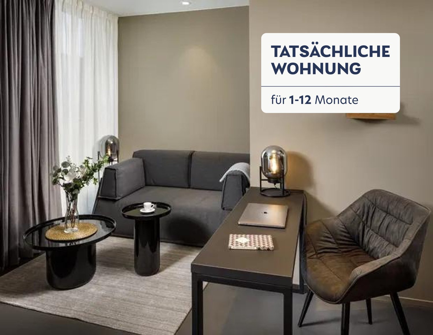 1 room furnished flat