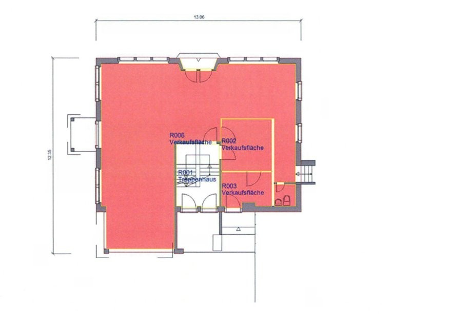 negozio di 112m²