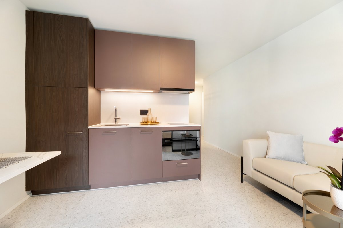 Appartamento arredato di 1 ½ locali, foto 7 di 8