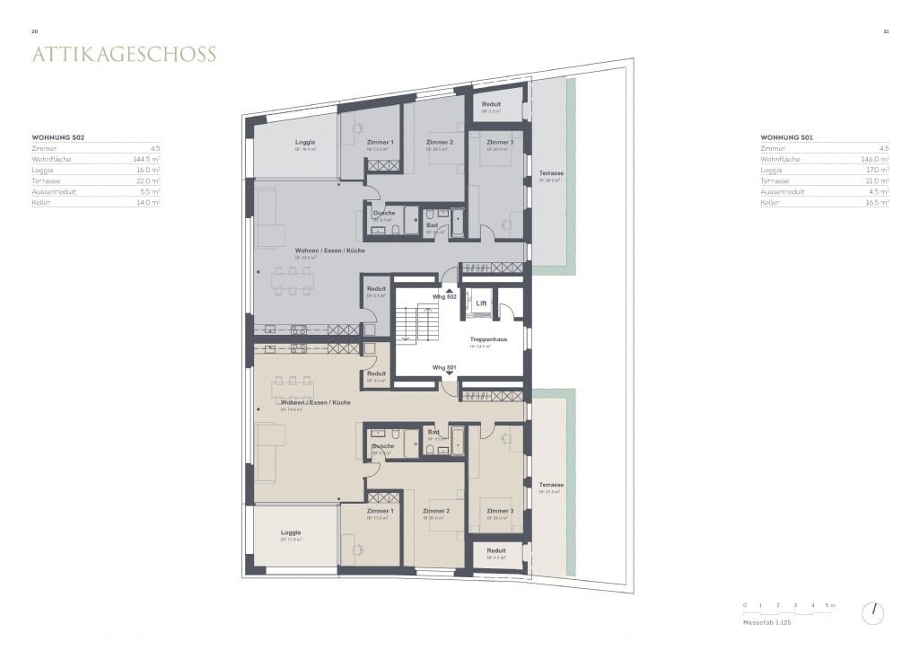 Appartamento attico di 3 ½ locali, foto 1 di 7