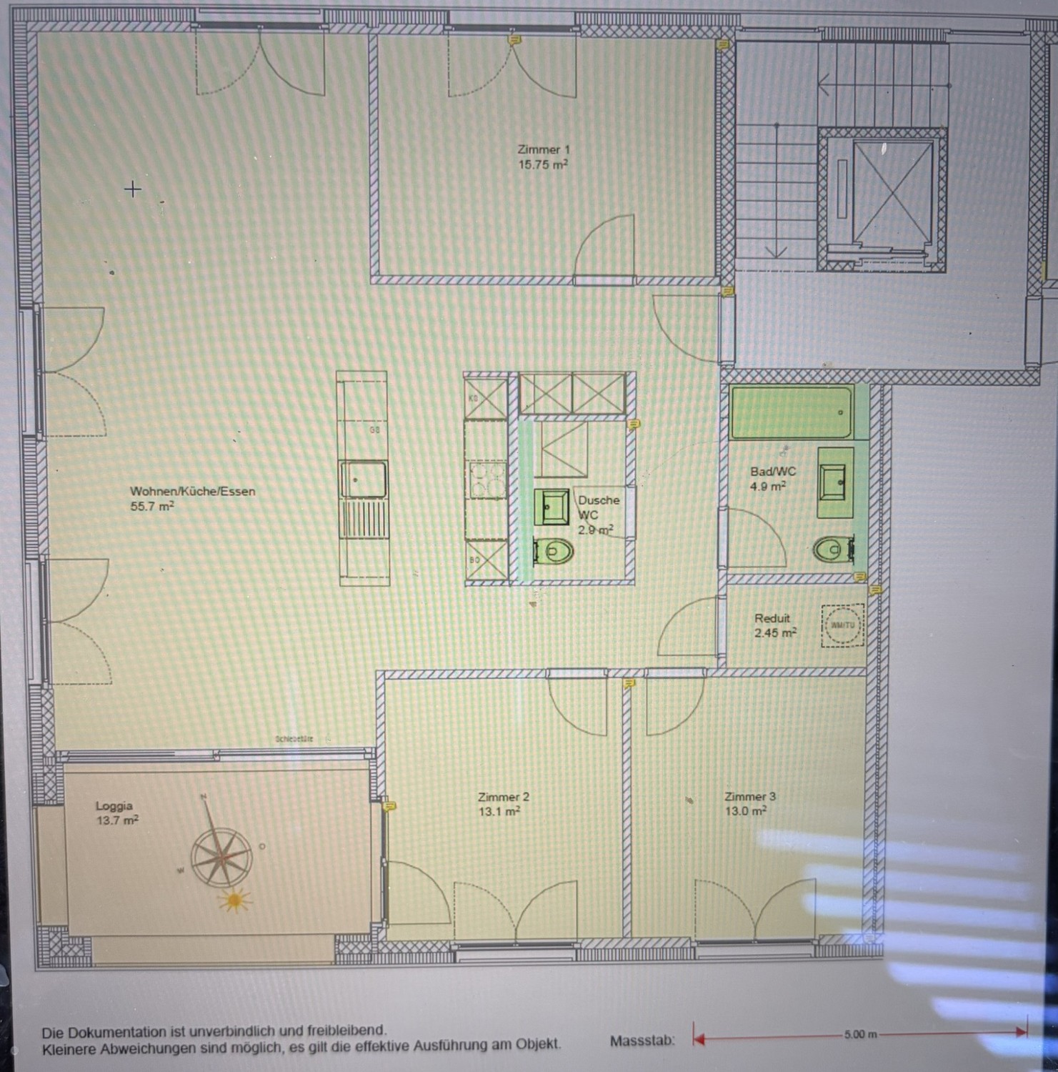 4 ½ rooms apartment