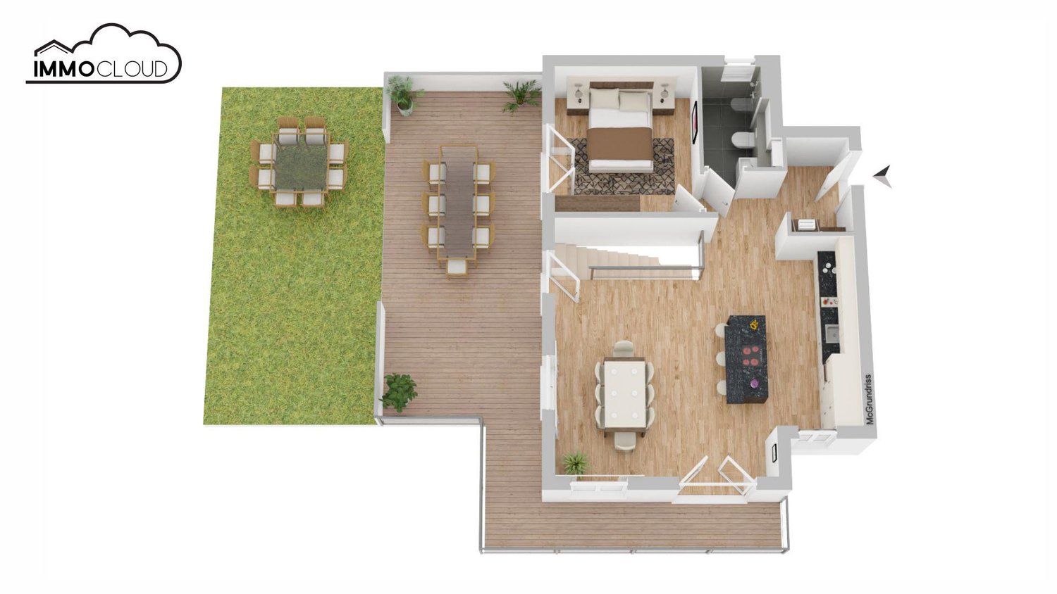 Duplex 3 ½ locali, foto 10 di 10