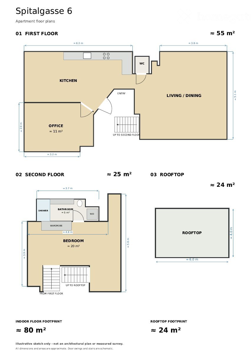 Appartamento di 3 ½ locali