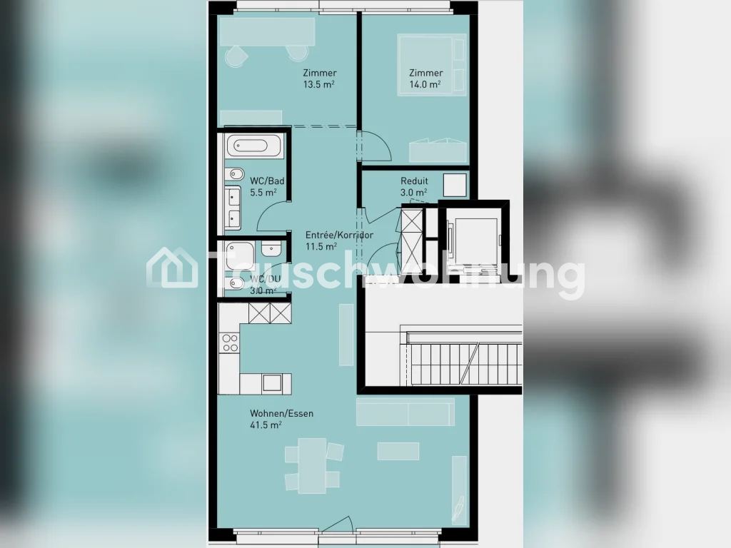 Appartamento di 3 ½ locali