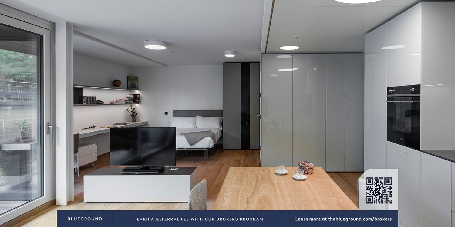 2 rooms furnished flat