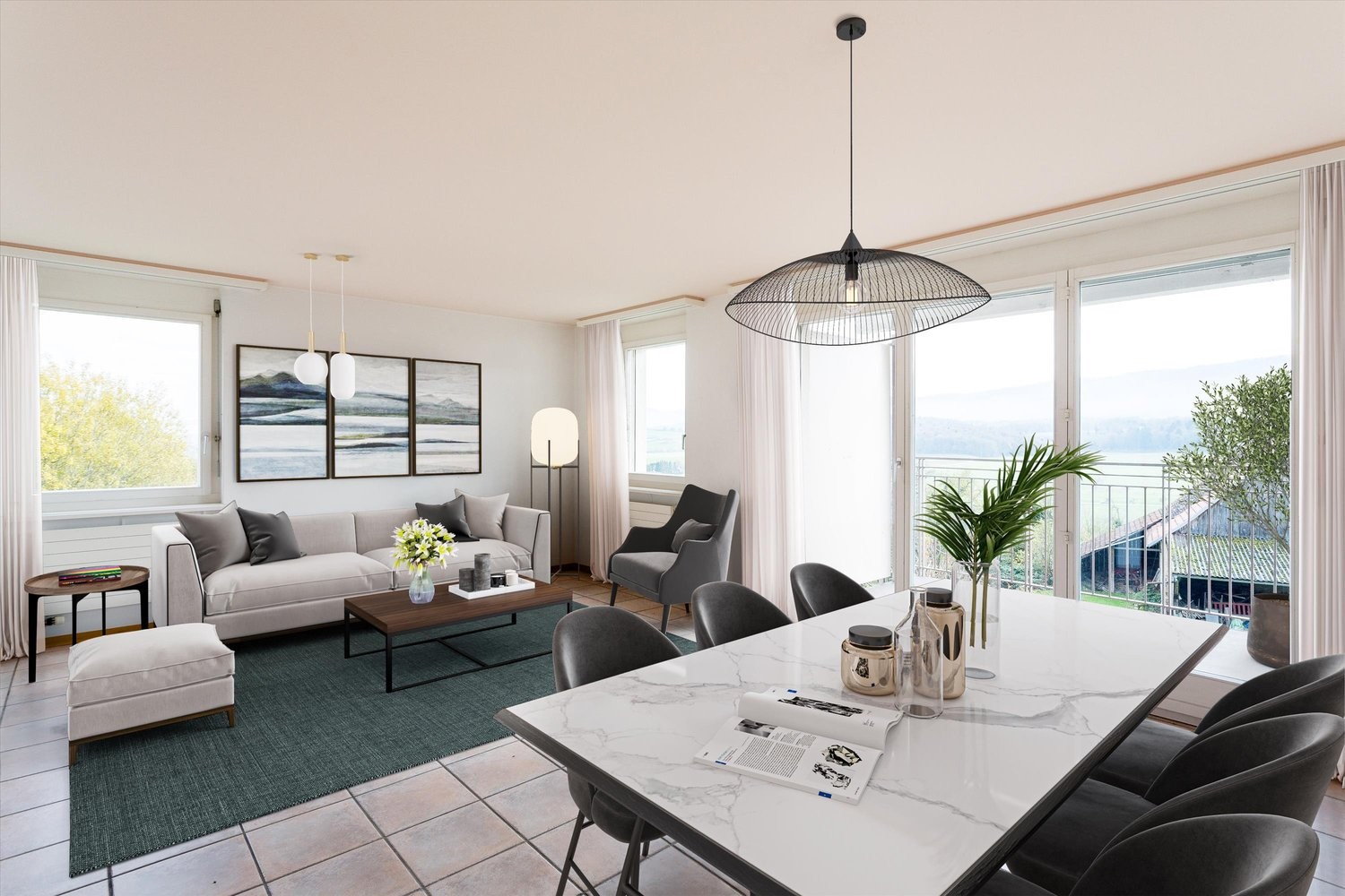 4 rooms apartment