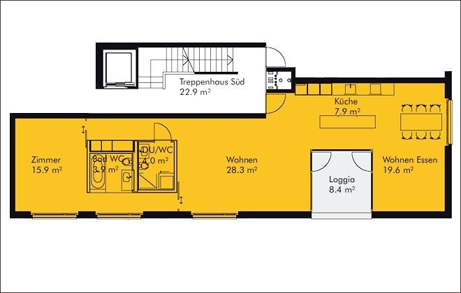 Appartamento di 3 ½ locali, foto 7 di 7