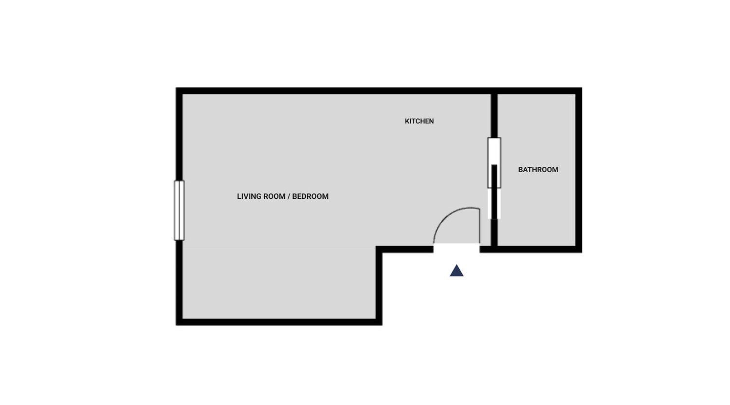 1 ½ rooms furnished flat
