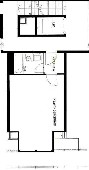 1 room single room, foto 4 di 4