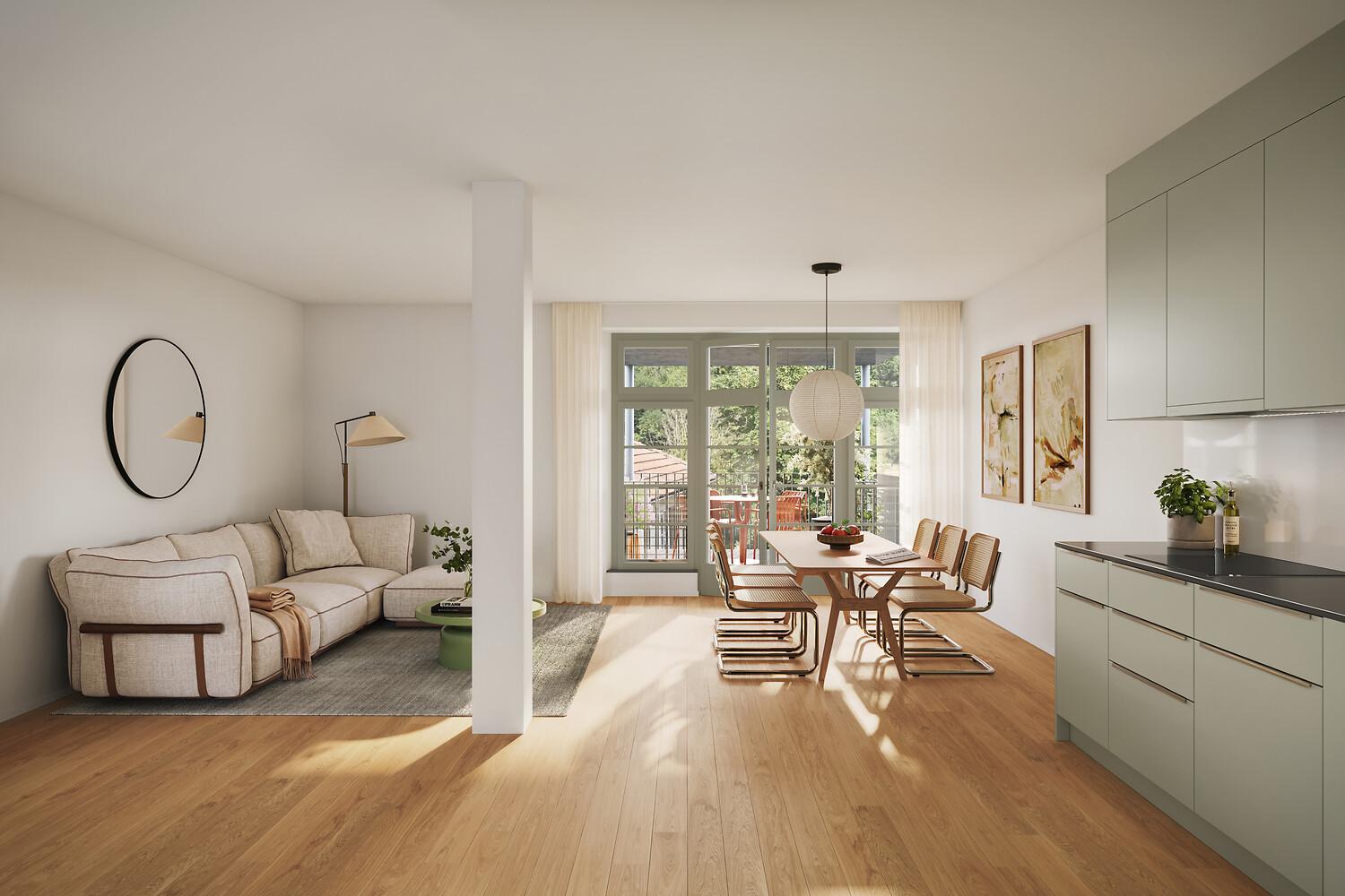 appartamento di 2 ½ locali, foto 2 di 5