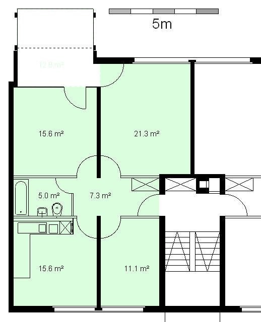Appartamento di 2 ½ locali, foto 5 di 6