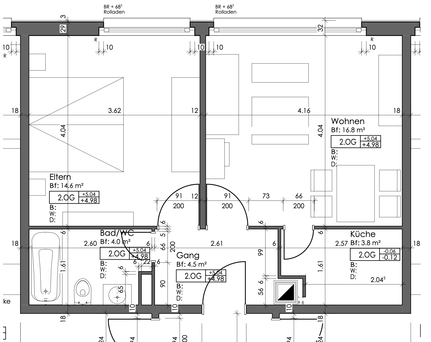 Appartamento di 2 ½ locali