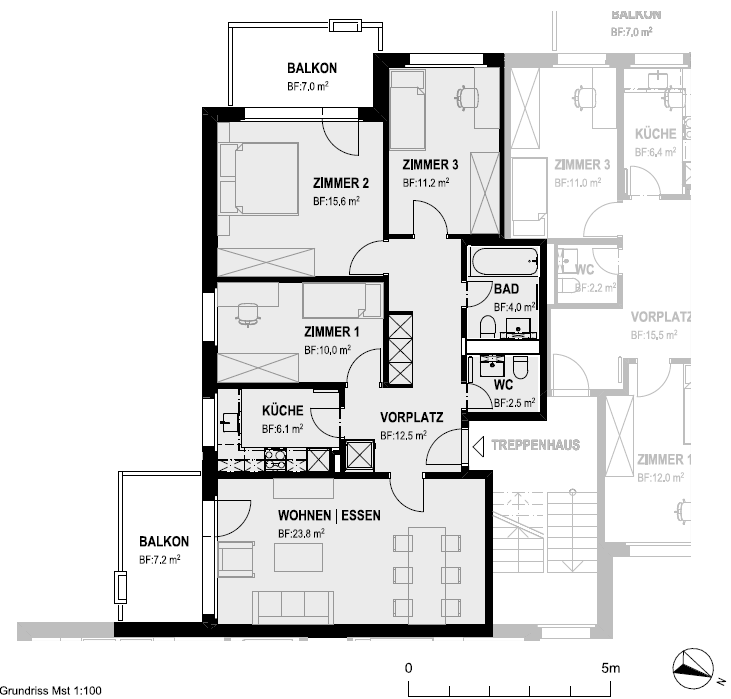 Appartamento di 2 ½ locali, foto 10 di 10