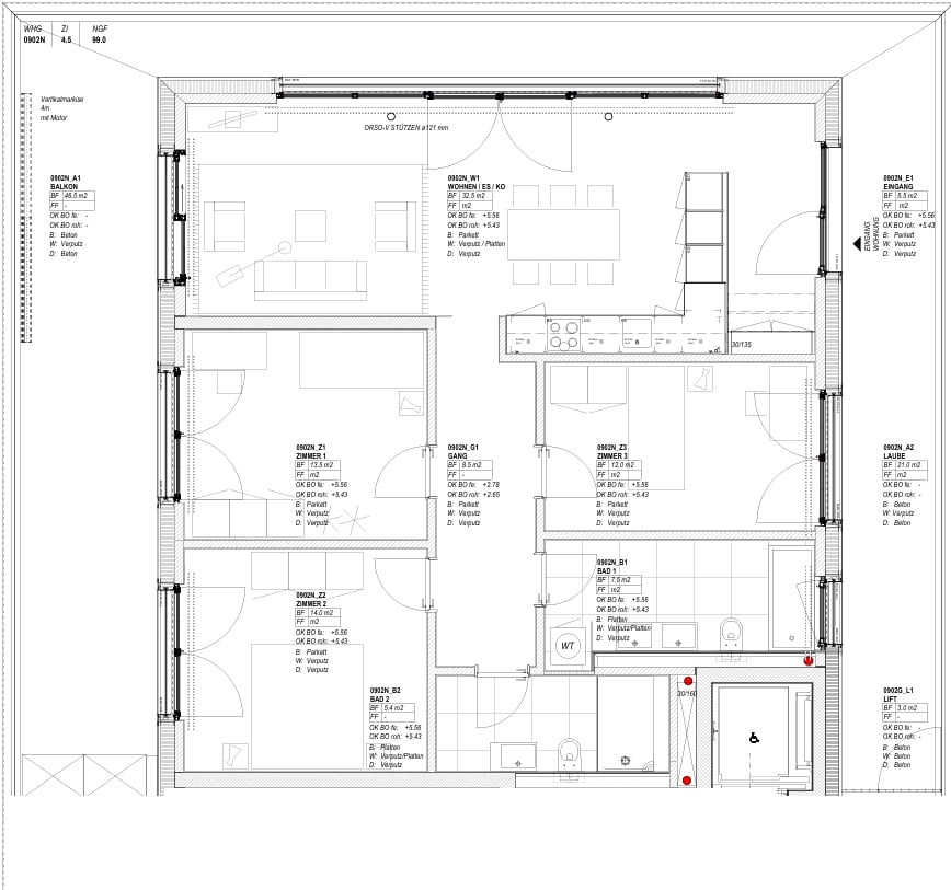 Appartement de 4 ½ pièces