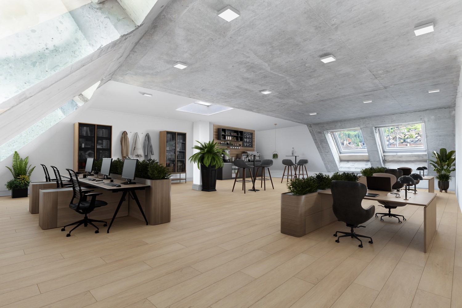 145m² office