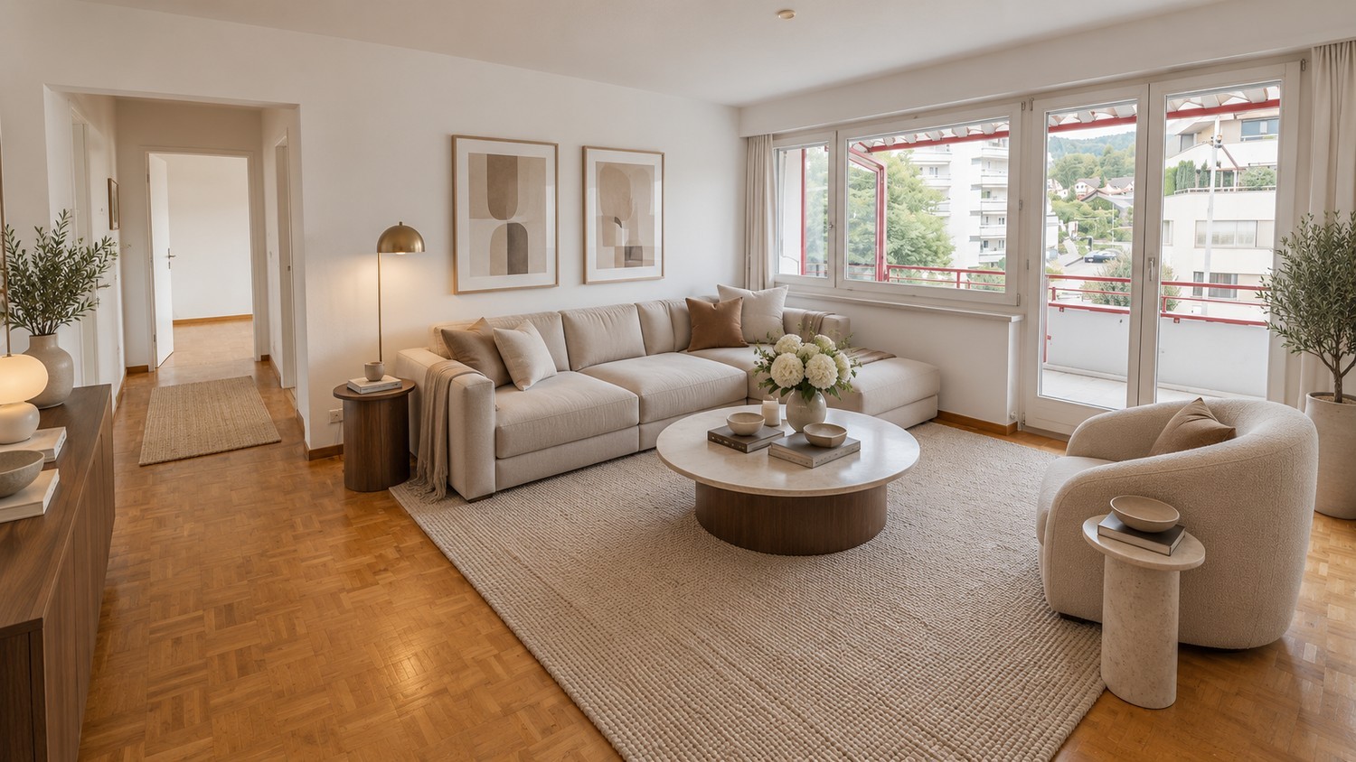 4 rooms apartment