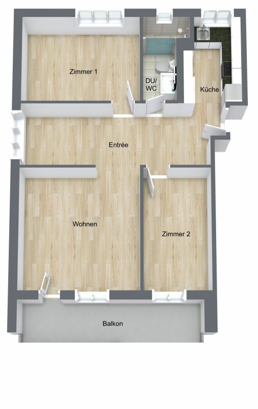 3 ½ rooms apartment