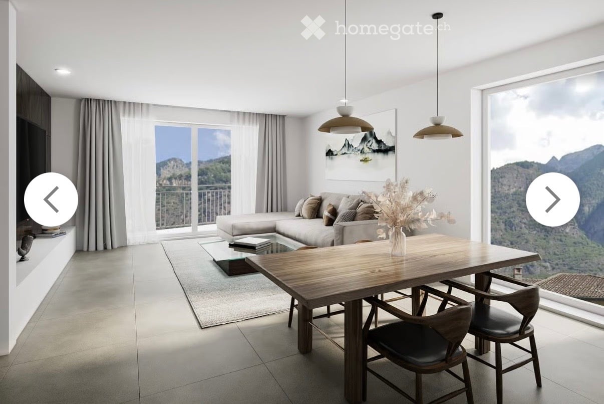 3 rooms apartment