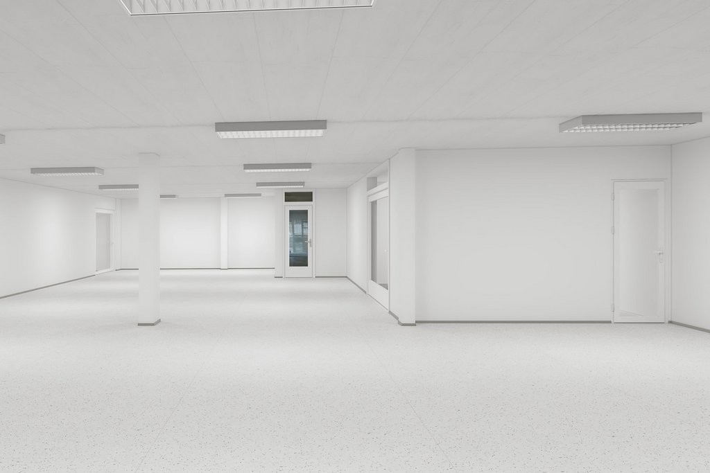 570m² office