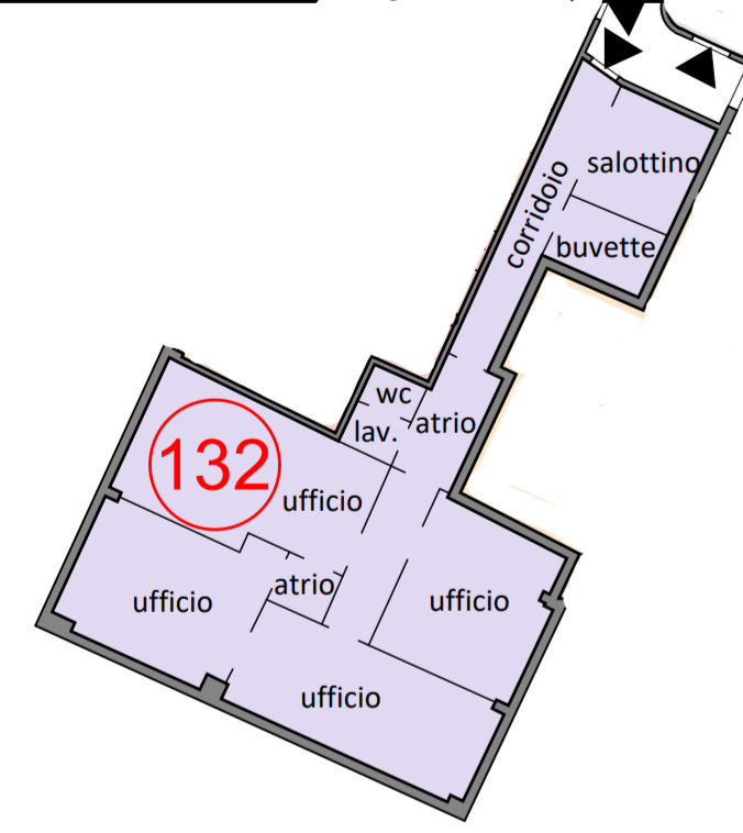 120m² bureau