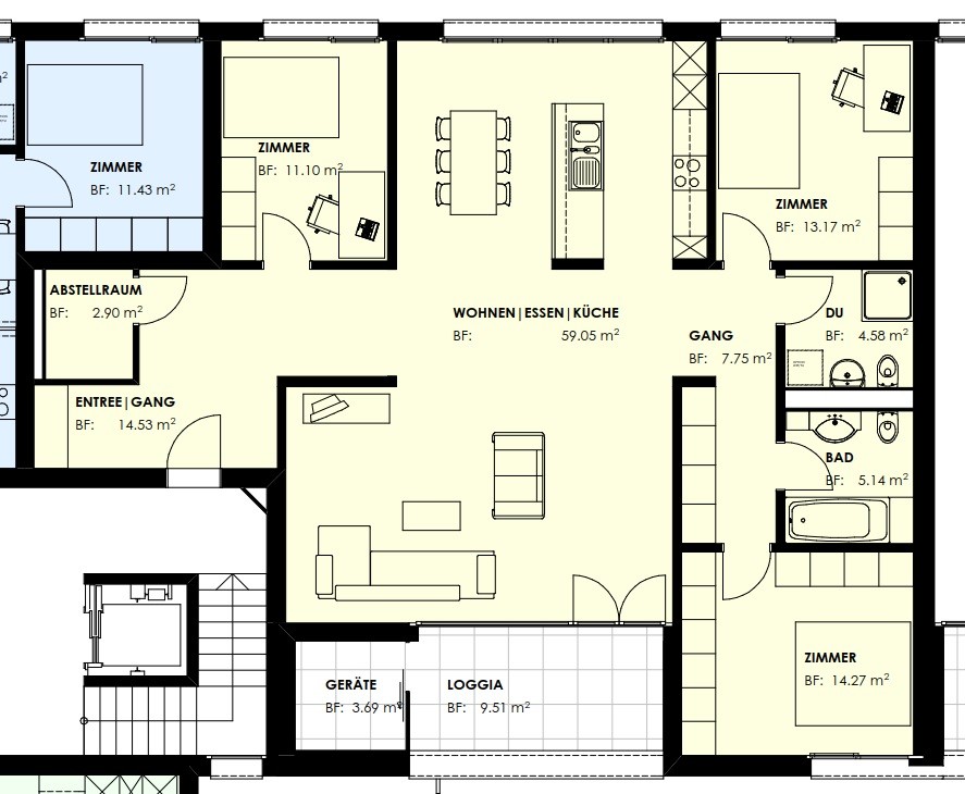 Appartamento di 2 ½ locali, foto 6 di 6