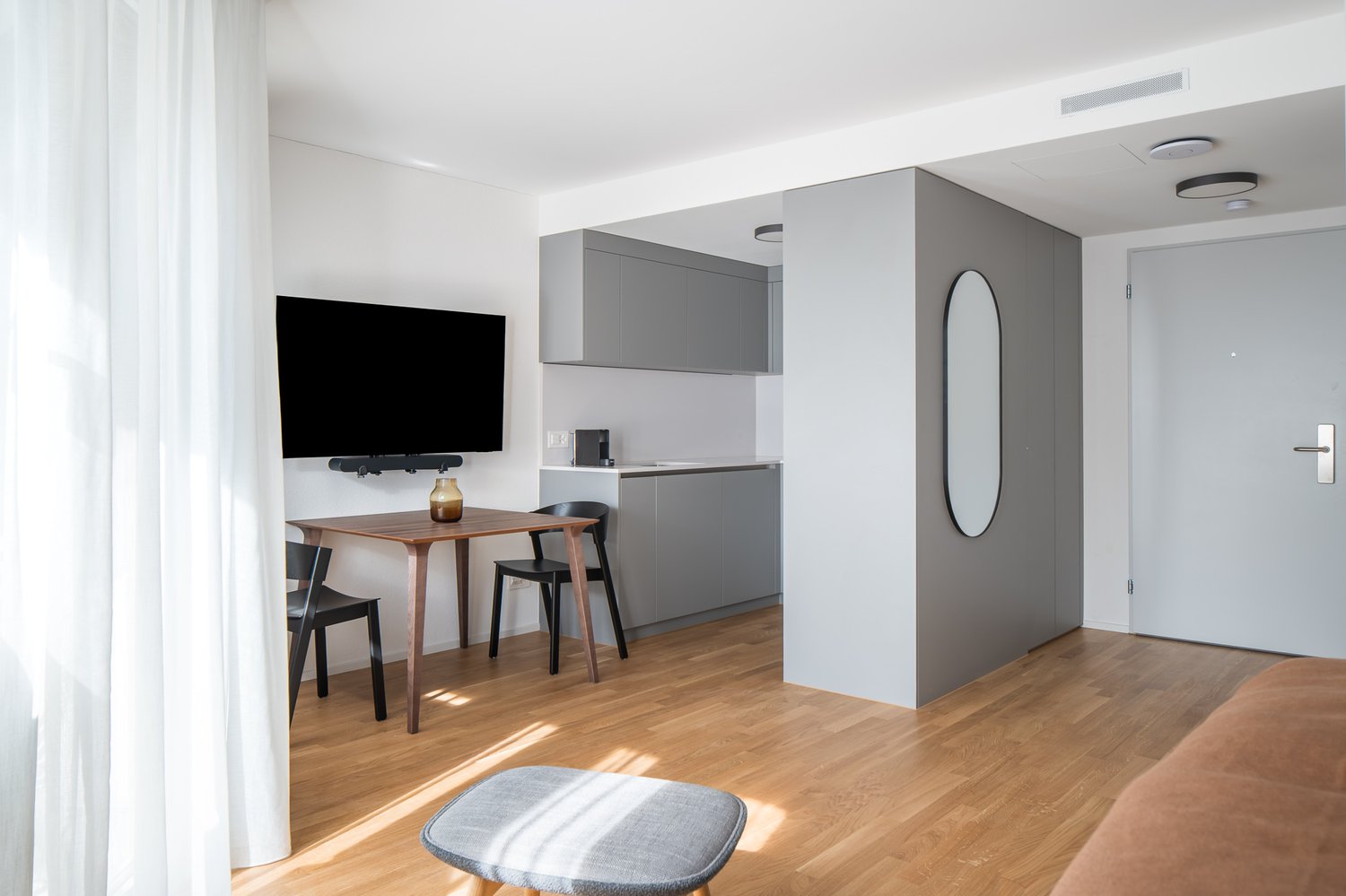 1 ½ stanze appartamento arredato, foto 6 di 10