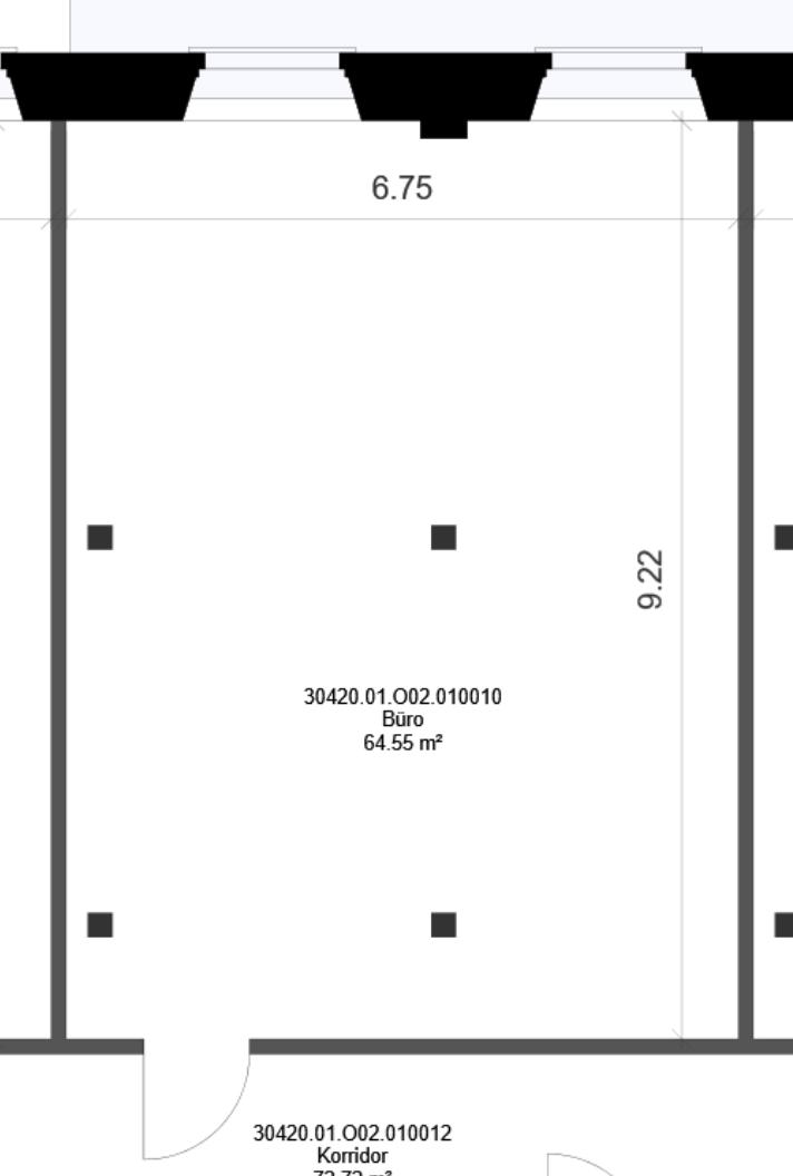 65m² office