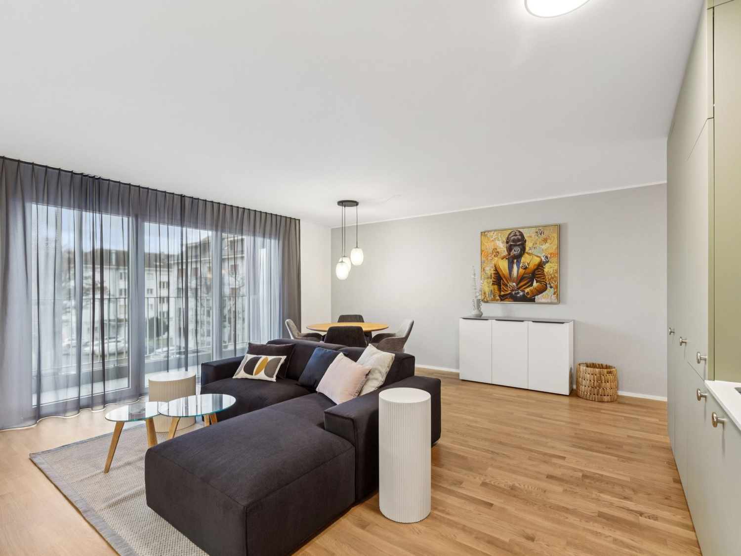 Appartement meublé de 3 ½ pièces