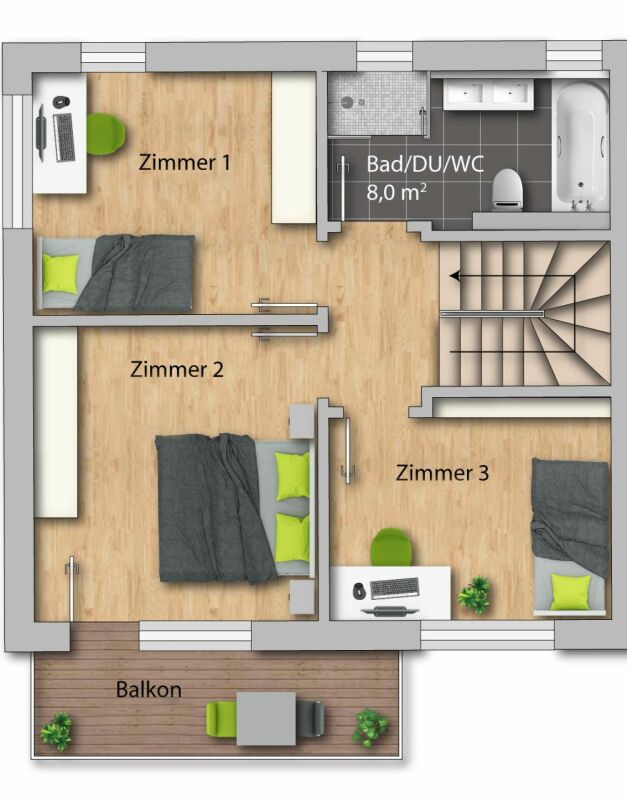 Casa singola di 6 ½ locali, foto 9 di 10