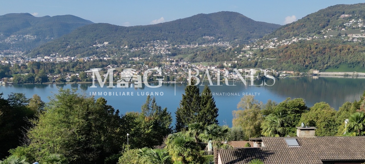 Villa con piscina e vista lago 5 ½ locali