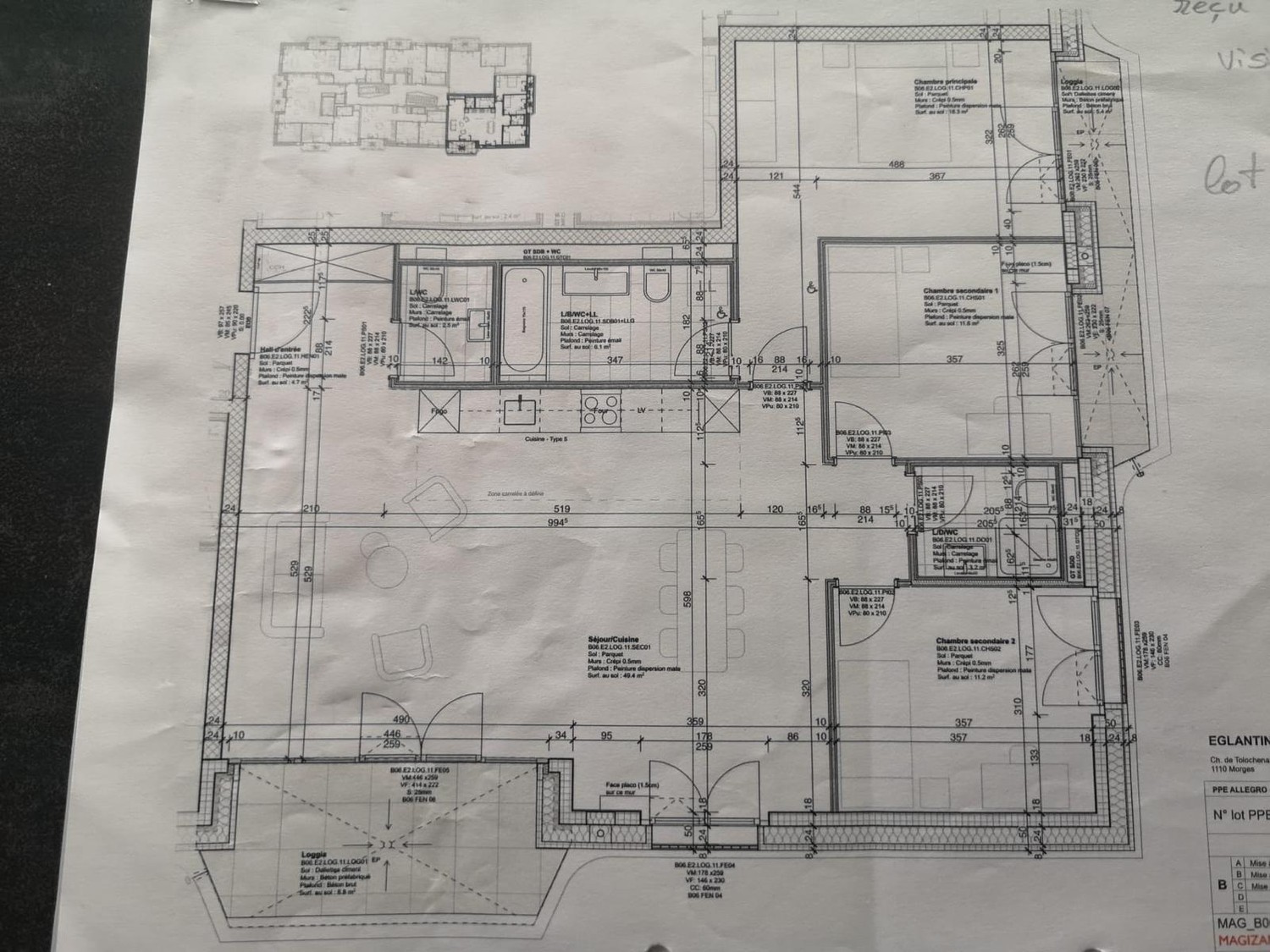 Appartamento di 4 ½ locali