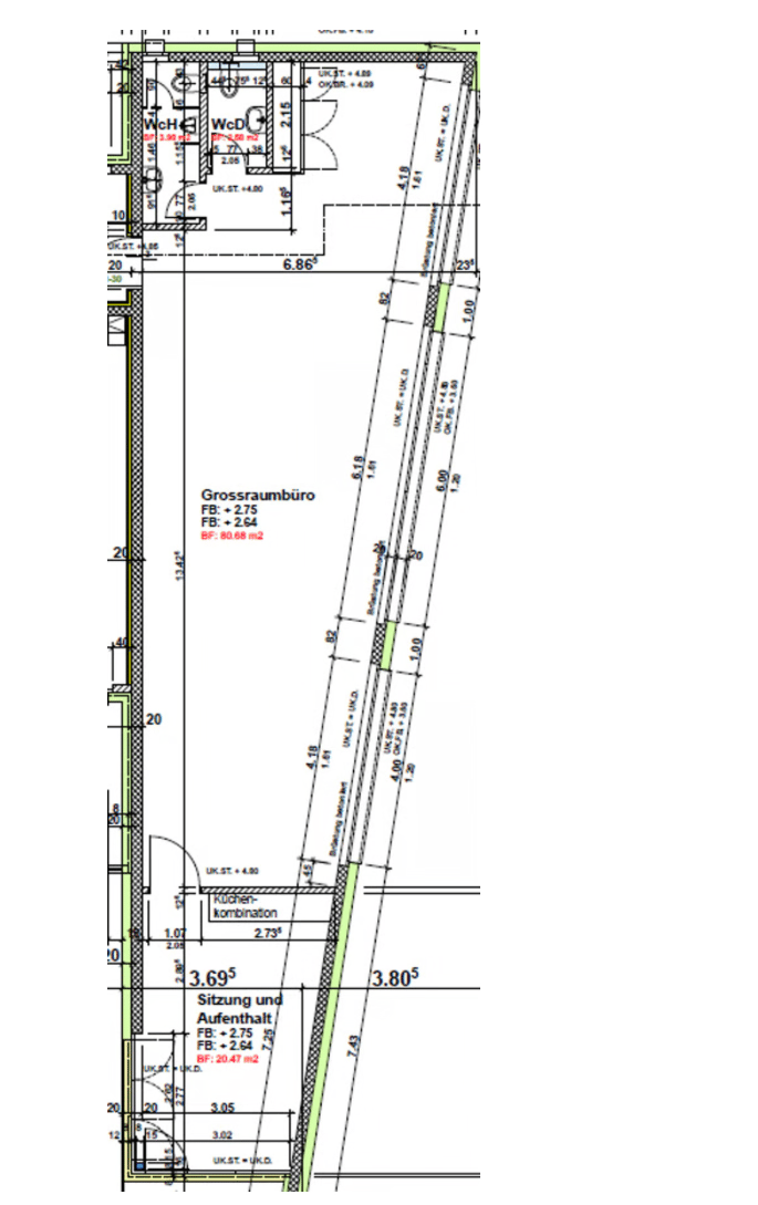 108m² ufficio