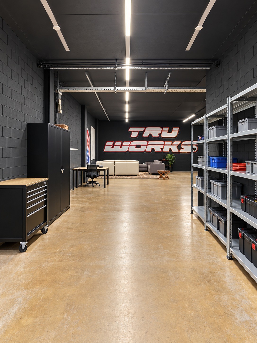 100m² commercial