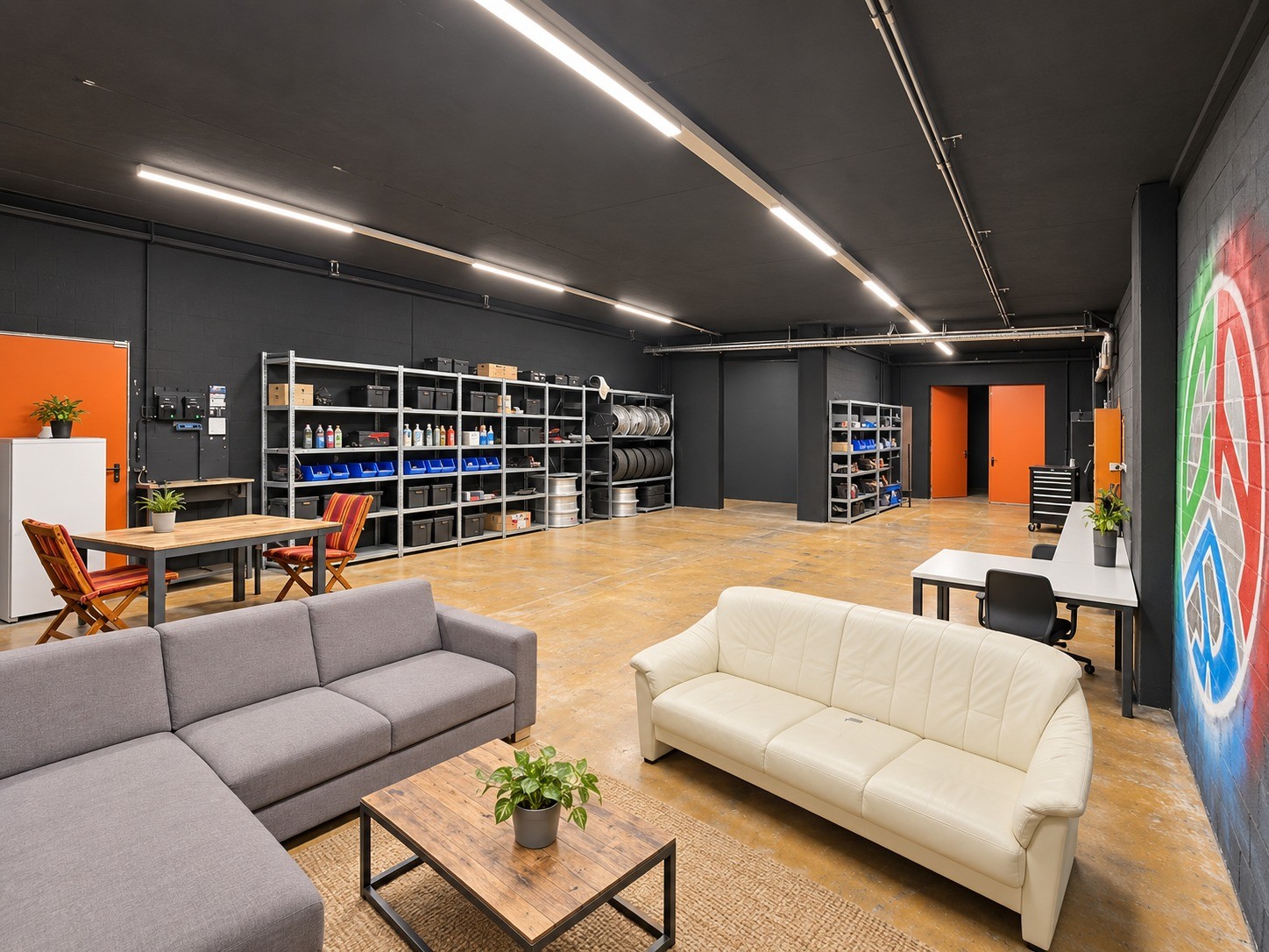 100m² commercial