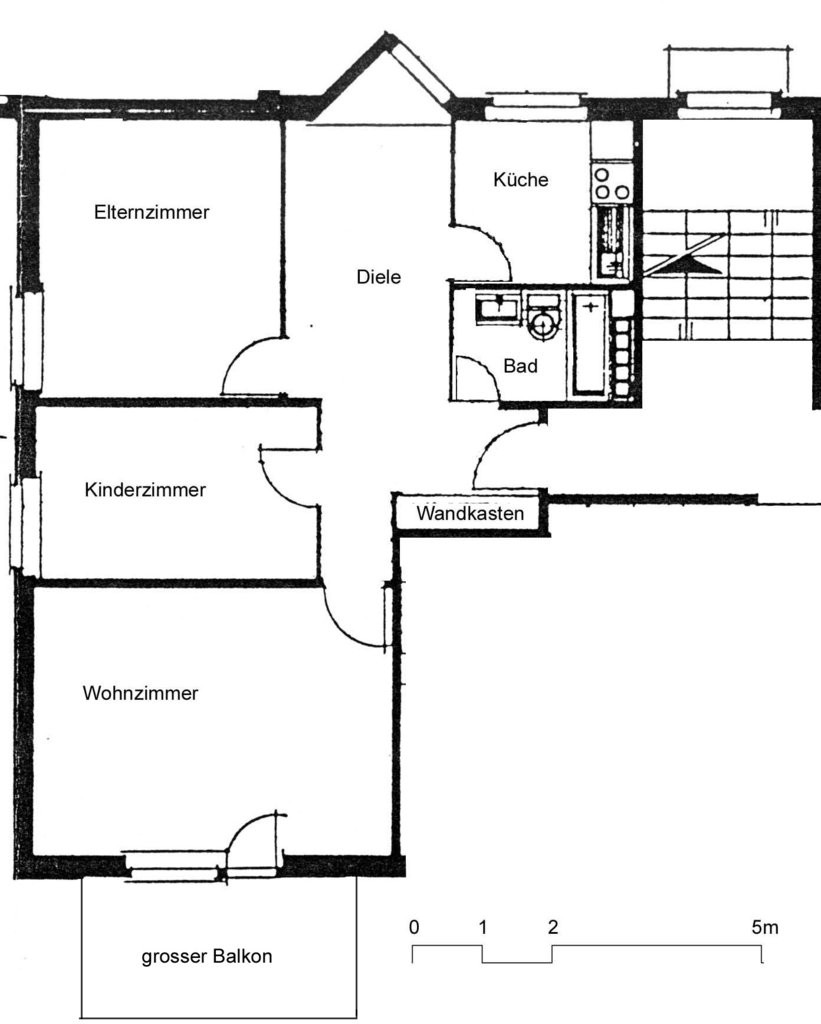 Appartamento di 3 ½ locali