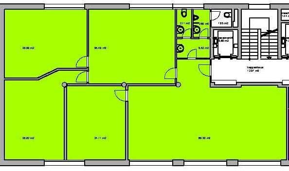 Bureaux de 199m²