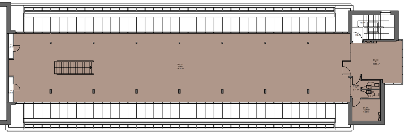 940m² ufficio