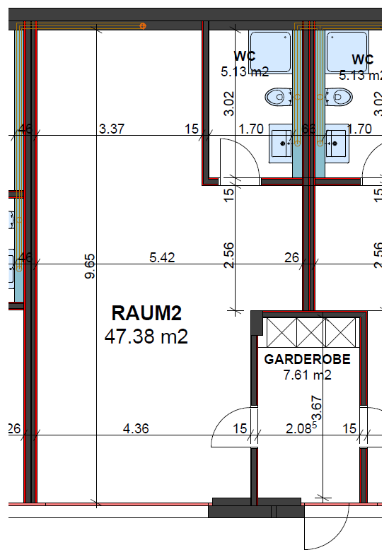 47m² commerciale