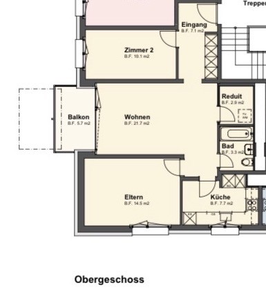 3 rooms apartment