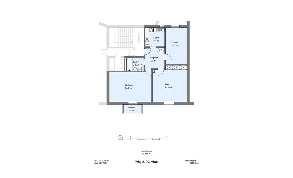 Appartamento di 3 locali, foto 7 di 7