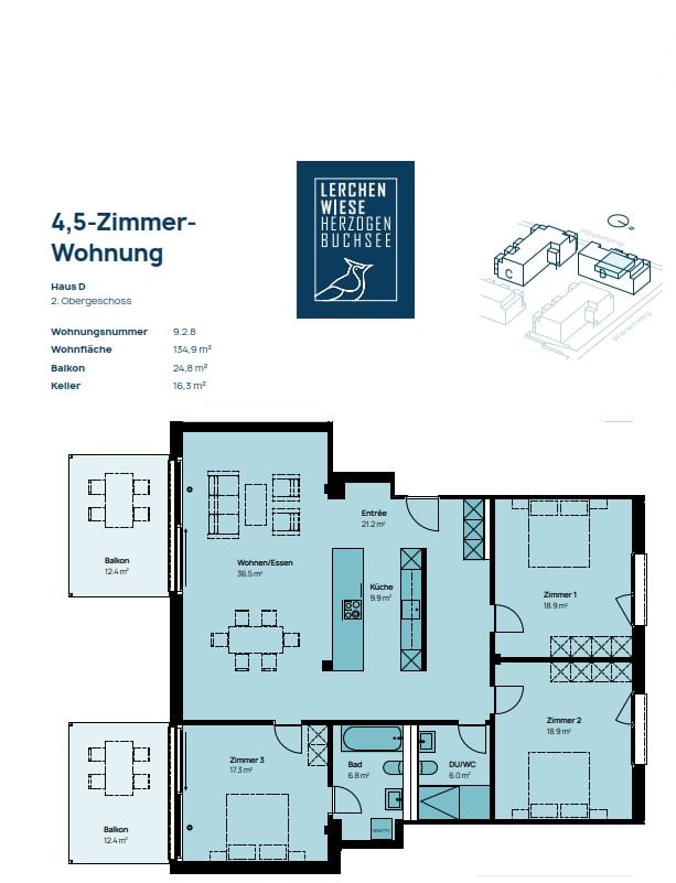 Appartamento di 4 ½ locali, foto 1 di 10