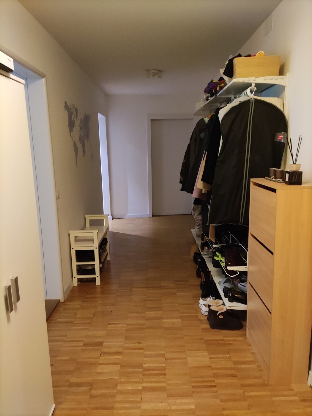 Camera in un appartamento condiviso