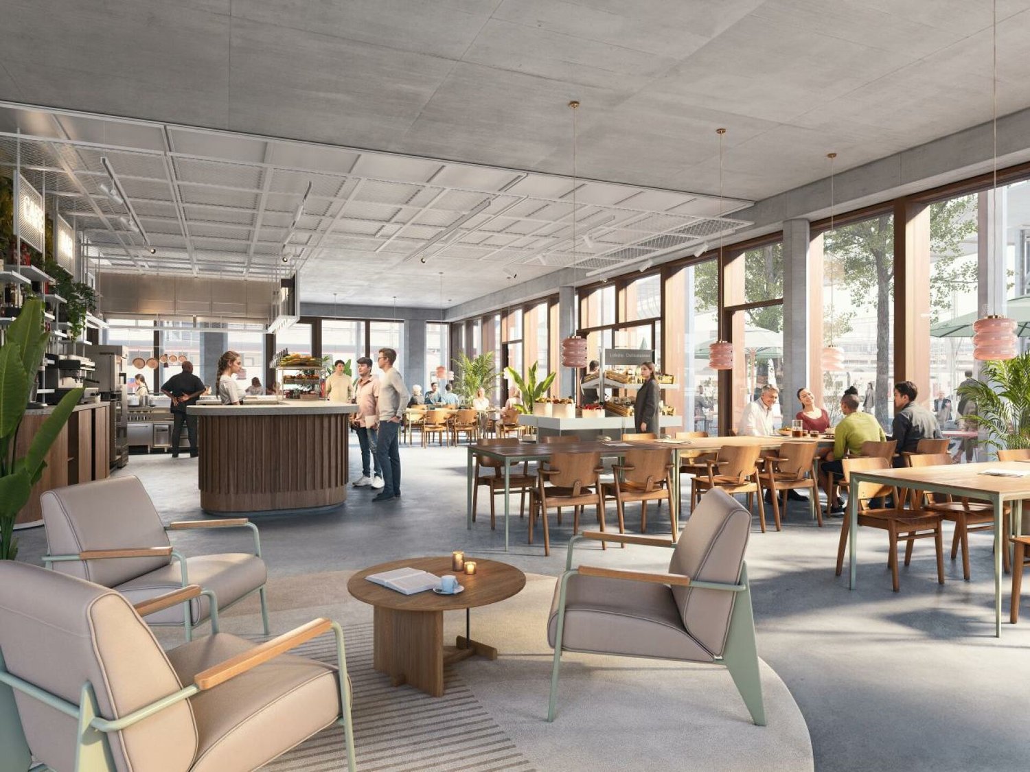 293m² restaurant