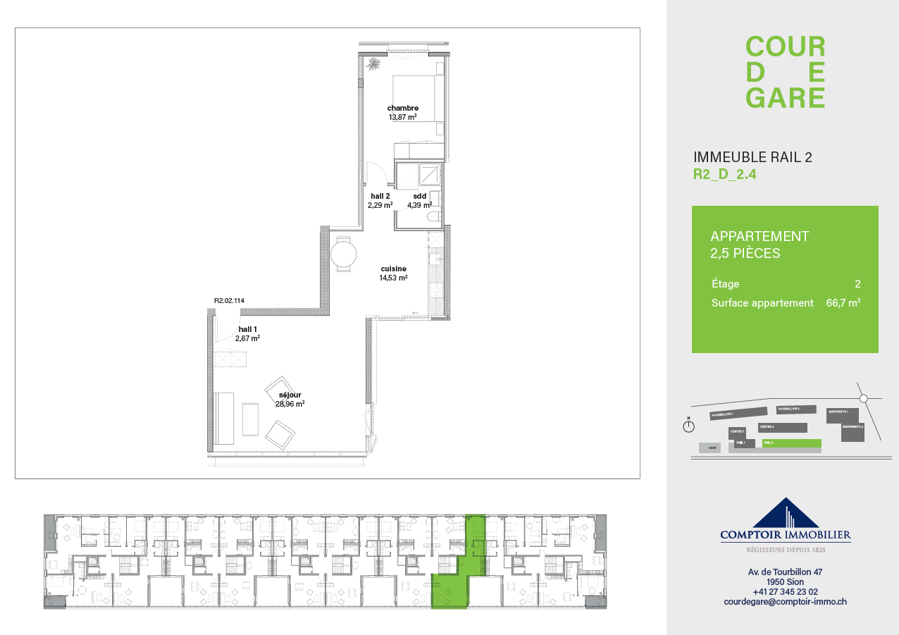 Appartamento di 2 ½ locali, foto 9 di 9