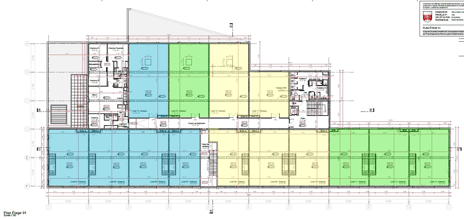 Oggetto industriale di 2365m²
