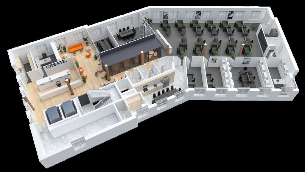 510m² ufficio