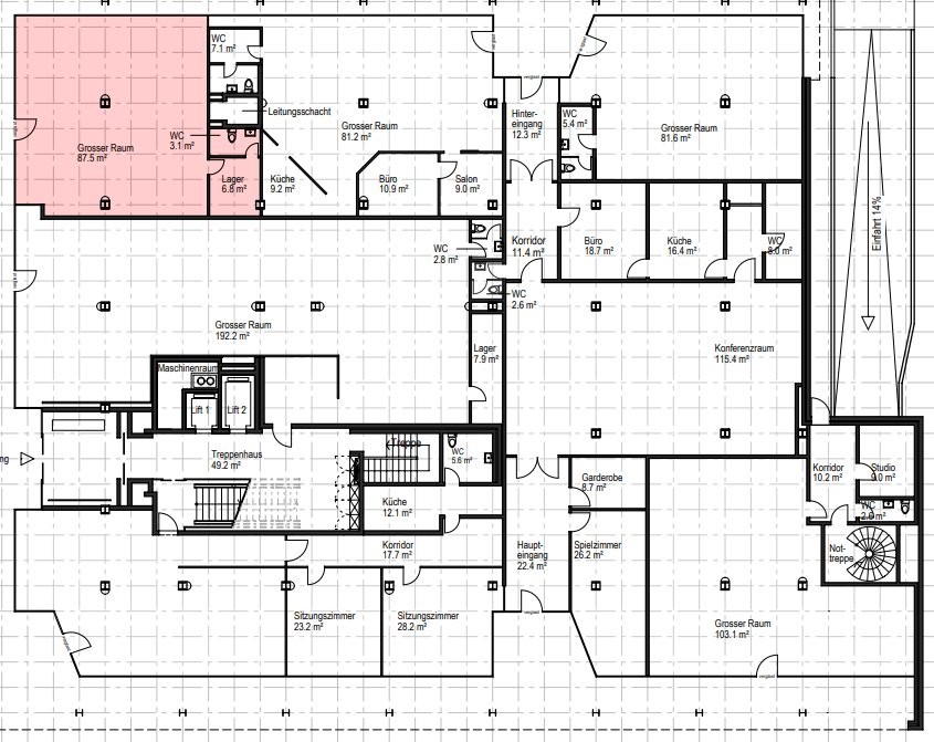 Negozio di 99m²