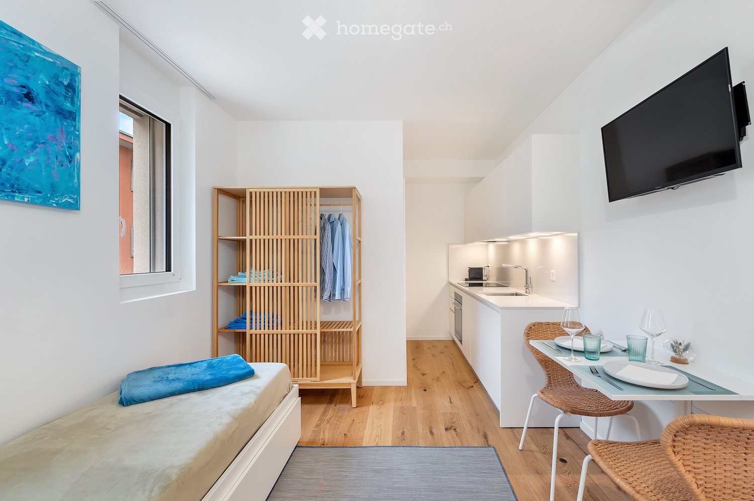 1 room apartment, foto 1 di 2