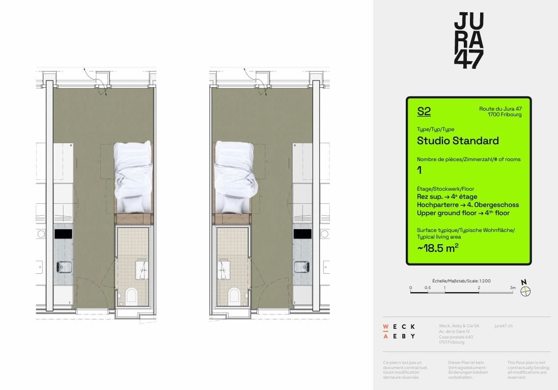 Appartamento di 1 ½ locali, foto 3 di 3